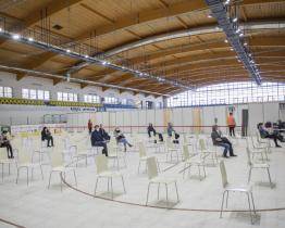 V PSG aréně se otevřelo velkokapacitní očkovací centrum