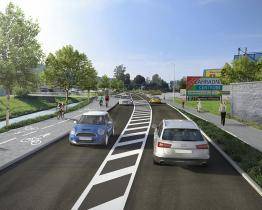 Studie pro vedení pravobřežní komunikace v úseku Prštné – Podbaba je hotová