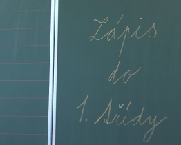 V dubnu byly zahájeny zápisy do prvních tříd základních škol