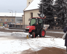 Na zimní údržbu letos padl veškerý připravený materiál
