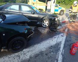 Středeční večer ve znamení dopravních nehod