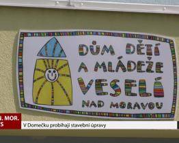 V Domečku probíhají stavební úpravy