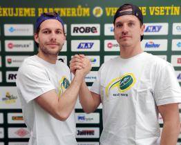 Vsetín posílily známé tváře. Na Lapač se vrátili útočníci Rob s Jonákem