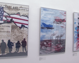 Výstava prací studentů připomíná konec druhé světové války