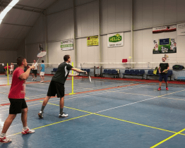 Sportovní hala přivítala první badmintonový turnaj