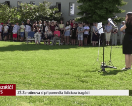 ZŠ Žerotínova si připomněla lidickou tragédii