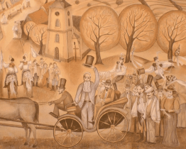 Na výstavě slavil František Pavlica padesátiny