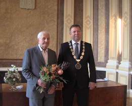 Starosta slavnostně přijal Josefa Jančáře