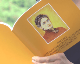 Na střeše knihovny se křtila kniha o Charlottě Garrigue Masarykové