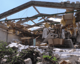 ISŠ přišla o dílny, poškozená je i hlavní budova