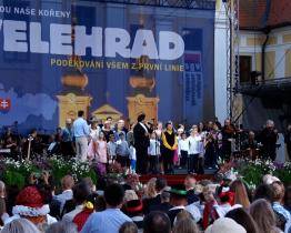 22. Večer lidí dobré vůle se uskutečnil tradičně před Velehradskou bazilikou
