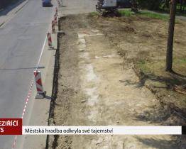 Městská hradba odkryla své tajemství