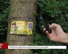 Interaktivní hra čeká na děti v městském parku