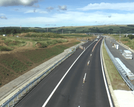 Jihovýchodní obchvat Otrokovic je otevřen, zatím ale jen v jednom pruhu