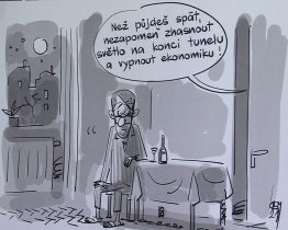 Po očkování se lidé uvolní na výstavě vtipů Miroslava Kemela