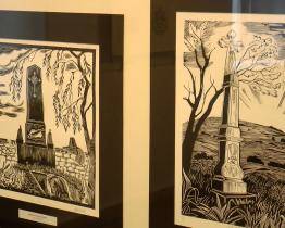 Oldřich Páleníček vystavuje v Uherském Brodě