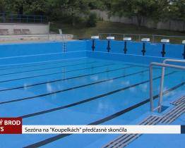 Sezóna na "Koupelkách" předčasně skončila
