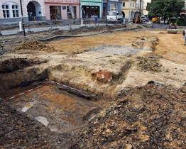 Archeologové objevili kašnu ze 17. století