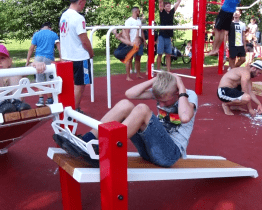 Uherské Hradiště má nové workoutové hřiště