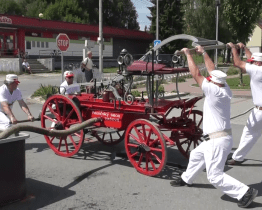 Třetí ročník soutěže vahadlových stříkaček ovládli domácí