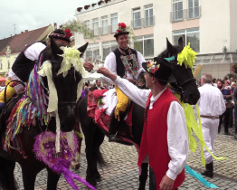 Město přivítalo krajské dožínky