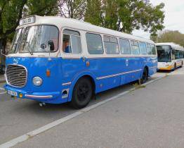 V Otrokovicích vystavovali jedinečné autobusy