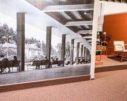 Výstava o meziválečné architektuře v lázních je k vidění ještě několik dní 