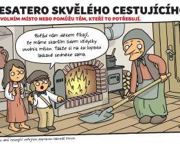 Karkulka nebo Bystrozraký cestujícím připomenou desatero správného chování v MHD