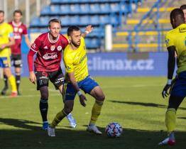 Ševci v lize uspěli po dvou měsících, Slovácko zvítězilo i v Olomouci 