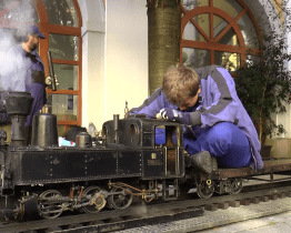 V Redutě jezdil nejeden vláček kolejáček