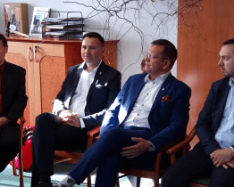 Po dvou letech zavítali do Veselí zástupci partnerských měst