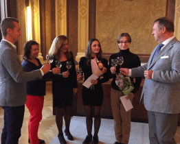 Starosta města přijal mistry ČR v latinskoamerických tancích 