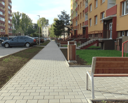 Revitalizaci sídliště Družba II se podařilo dokončit dříve