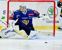 Snažíme se být pozitivní a nehroutit se z toho, říká brankář Beranů Daniel Huf