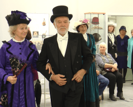 Módní přehlídka v galerii se nesla ve znamení šarmu a elegance