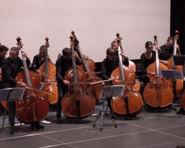Galakoncert Brněnského kontrabasového orchestru