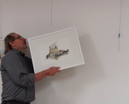 Milan Raška vystavuje krajiny