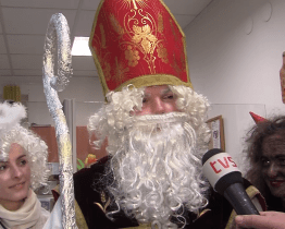 Do ulic města vyrazily tři mikulášské trojice s nadílkou