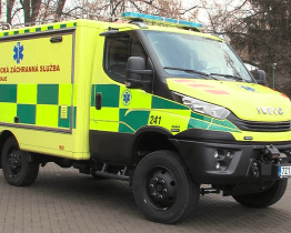 Záchranka má nové vozidlo pro zásah u mimořádných událostí