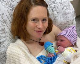 Zlín se dočkal svého prvního občánka roku 2022