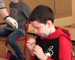 Pondělní testy ve školách odhalily nákazu covidem-19 u 233 dětí a 29 učitelů