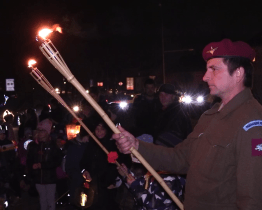Lampionový průvod připomenul Den veteránů