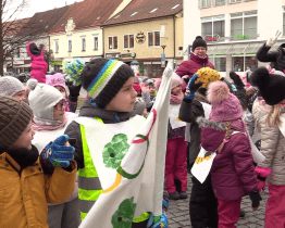 Děti z MŠ Střed si vyzkoušely olympiádu
