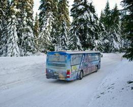 Až do dubna bude do Beskyd jezdit zimní skibus