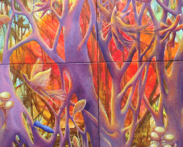 V lockdownu bojovala Táňa Havlíčková proti strachu barvami  