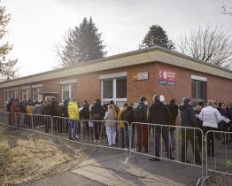 Asistenční centrum pomoci Ukrajině zažilo během prvního dne pořádný nápor