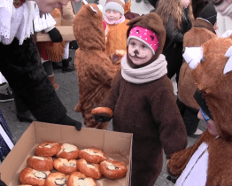 Fašank se odehrál zejména na náměstí Míru