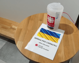 Lidé podpořili sbírku pro Ukrajinu
