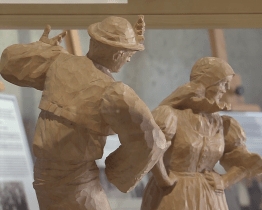 Práce Františka Gajdy a jeho následovníků byly k vidění ve Staré škole