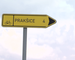 Pokračují práce na výstavbě cyklostezky do Prakšic